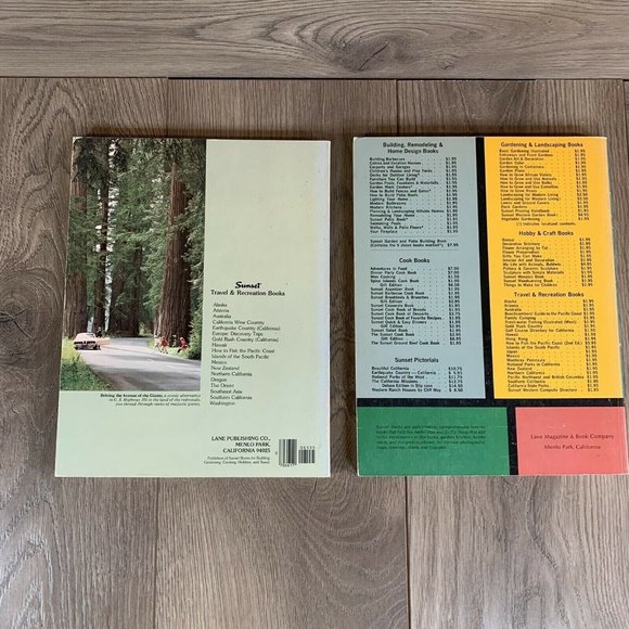 Sunset Travel Guide Books. NorCal. 1978 & Pacific NW/B.C. 1966.  Lot of 2 Vtg. - Picture 2 of 9